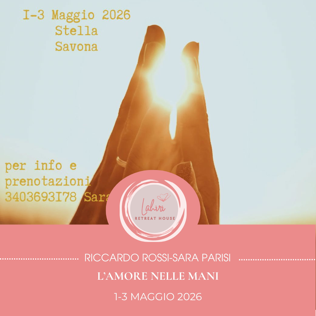 LAHIRI GRUPPI: L'amore nelle mani-Riccardo Rossi-Sara Parisi