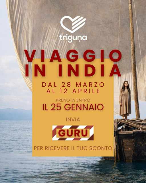VIAGGIO IN INDIA CON TRIGUNA