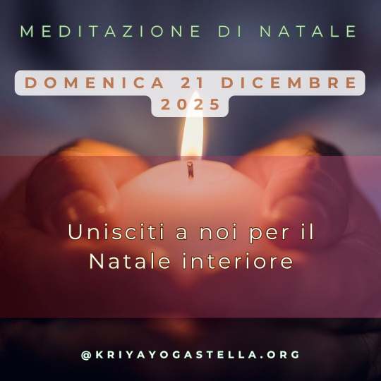 MEDITAZIONE DI NATALE KYS: IL NATALE INTERIORE