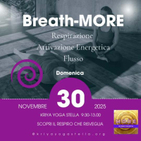 EVENTO MORE_ BREATH-MORE: RESPIRAZIONE-ATTIVAZIONE ENERGETICA-FLUSSO