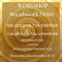 WORKSHOP: BREATHWORK MORE respiro corpo attivazione energetica